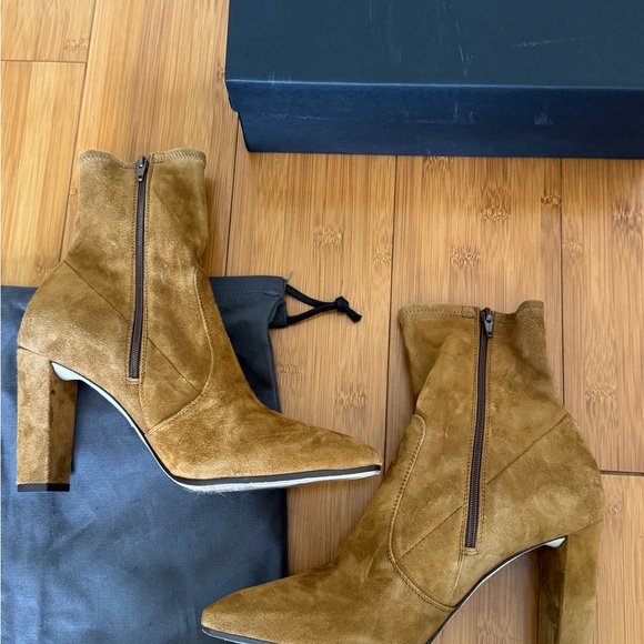 INEZ PAZ BOOTS IN RYE SUEDE - Picture 6 of 6